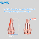 DMK Fiber Laser Welding Anti-splash Nozzle M16 Copper Welding Nozzle Replacement Welding Accessory for Qilin