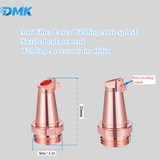 DMK Fiber Laser Welding Anti-splash Nozzle M16 Copper Welding Nozzle Replacement Welding Accessory for Qilin
