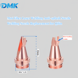 DMK Fiber Laser Welding Anti-splash Nozzle M16 Copper Welding Nozzle Replacement Welding Accessory for Qilin