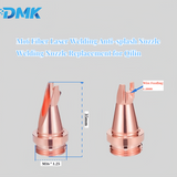 DMK Fiber Laser Welding Anti-splash Nozzle M16 Copper Welding Nozzle Replacement Welding Accessory for Qilin