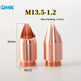DMK M13.5 Cooper Laser Welding Nozzle Replacement Welding Consumables for IPG Laser Welding Head