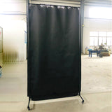 Laser Blocking Curtains Class 4 Laser Safety Curtain Protection For Laser Welding Cleaning Cutting Scenario