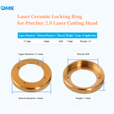 DMK Laser Ceramic Locking Ring Fiber Laser Cutting Accessory for Precitec 2.0 Laser Cutting Head