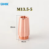 DMK M13.5 Cooper Laser Welding Nozzle Replacement Welding Consumables for IPG Laser Welding Head