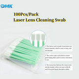 DMK 100pcs/Pack Non-Woven Fabric Laser Lens Cleaning Swab Industrial Cleaning Swabs
