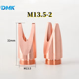 DMK M13.5 Cooper Laser Welding Nozzle Replacement Welding Consumables for IPG Laser Welding Head