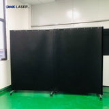 Laser Blocking Curtains Class 4 Laser Safety Curtain Protection For Laser Welding Cleaning Cutting Scenario