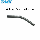 Laser Handheld Torch Parts Wire Feed Nozzle Streight Tube Feeding Elbow for Qilin V8 Laser Welding Gun Accessories