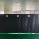 Laser Blocking Curtains Class 4 Laser Safety Curtain Protection For Laser Welding Cleaning Cutting Scenario
