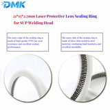 DMK 21*15*2.7mm Laser Protective Lens Sealing Ring Laser Welding Machine Accessories for SUP 18*2mm Protection Lens