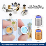 Raycus Reci BWT Fiber Laser Source Output Protective Connector Lens Group QBH Protective Cap Fiber Optic Crystal Lenses