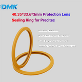 DMK 40.35*33.6*3mm Laser Protection Lens Sealing Ring Replacement for Precitec 1.0-37*7mm Protective Lens