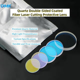 D30 Series Fiber Laser Protective Lens Windows  30*2 30*5 34*5 37*7 – High-Purity Fused Silica for Welding & Cutting Heads