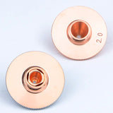 D28M11H15 High-Speed Laser Cutting Nozzle T2 Copper Single & Double Chrome Laser Nozzles for WSX Precitec Cutting Machine