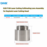 DMK Fiber Laser Cutting Focusing / Collimating Lens Assembly for RT Laser Cutting Head