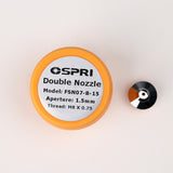 Ospri Original Laser Cutting Nozzles 3D M8 Single Double Layer Chromium-plated Copper Nozzle