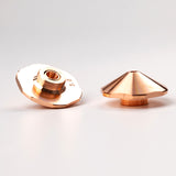 DMK D25 M11 Hex Fiber Laser Cutting Nozzle - Single/Double Layer Copper Nozzle for Laser Cutting Machines