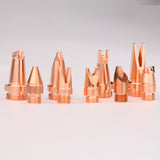 Qilin Fiber Laser Welding Nozzle H25M10&H35M16 Copper Anti-splash Nozzles For Qilin XingHong Hand-held Laser Welding Head