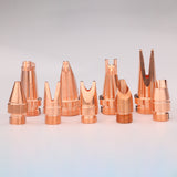 Qilin Fiber Laser Welding Nozzle H25M10&H35M16 Copper Anti-splash Nozzles For Qilin XingHong Hand-held Laser Welding Head
