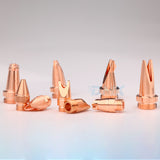 Qilin Fiber Laser Welding Nozzle H25M10&H35M16 Copper Anti-splash Nozzles For Qilin XingHong Hand-held Laser Welding Head