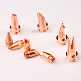 Qilin Fiber Laser Welding Nozzle H25M10&H35M16 Copper Anti-splash Nozzles For Qilin XingHong Hand-held Laser Welding Head
