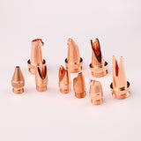 Qilin Fiber Laser Welding Nozzle H25M10&H35M16 Copper Anti-splash Nozzles For Qilin XingHong Hand-held Laser Welding Head