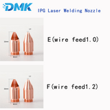 IPG Fiber Laser Welding Nozzle Copper Feed Wire Nozzles for IPG LightWELD Laser Welding Machine