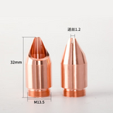 IPG Fiber Laser Welding Nozzle Copper Feed Wire Nozzles for IPG LightWELD Laser Welding Machine