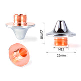 DMKLaser D25M12H20 Laser Cutting Nozzle Single Double Layer Chrome-Plated For Amada Laser Nozzles