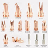 Qilin Fiber Laser Welding Nozzle H25M10&H35M16 Copper Anti-splash Nozzles For Qilin XingHong Hand-held Laser Welding Head