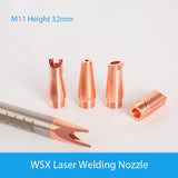 WSX Laser Welding Nozzles fo  For WSX/HRLaser FIber Laser Welding Gun ND18